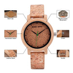 BOBO BIRD M12 Bamboo Wood Quartz Watch For Men And Women