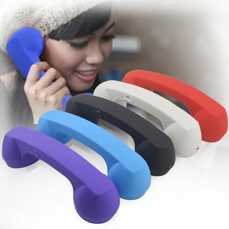 DATA FROG Wireless Retro Telephone Handset and Wired Phone Handset