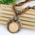 New Vintage Ethnic Necklace Fashion Jewelry Hot Popular Retro Bohemia Style