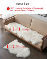 Soft Faux Fur Area Rugs