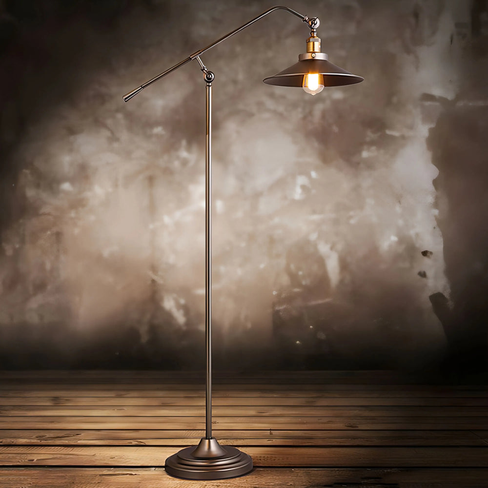 Design Floor Lamps Modern Retro Metal Lustre LED Living Room Standing Light