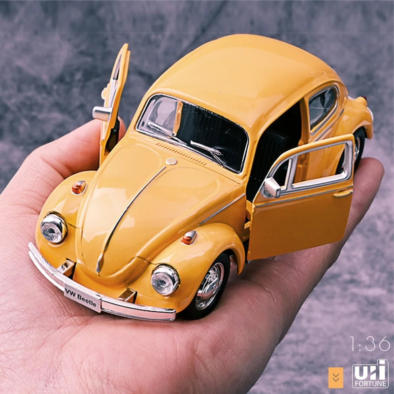 Simulation Toy Vehicles 1967 Retro Classic Beetle 1:36 Alloy Collection Model Car