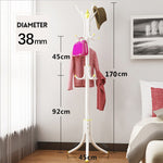 Coat Rack Retro Industrial Style Floor Standing Racks