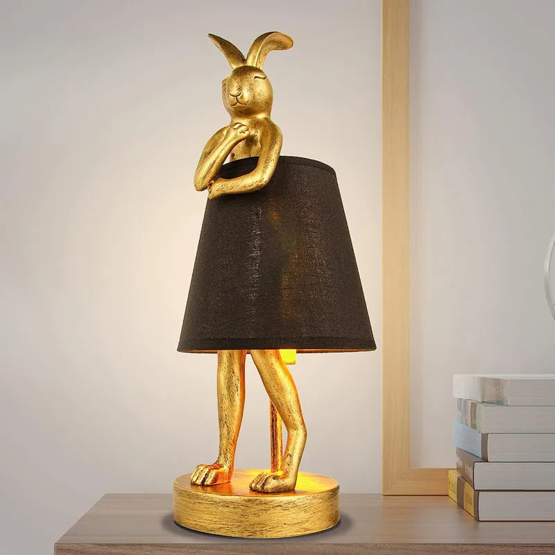 KARE RABBIT Table Lamp Retro Animal Creative Resin Light 40CM & 68CM