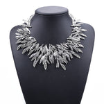 Large Retro Collar Statement Choker Necklace