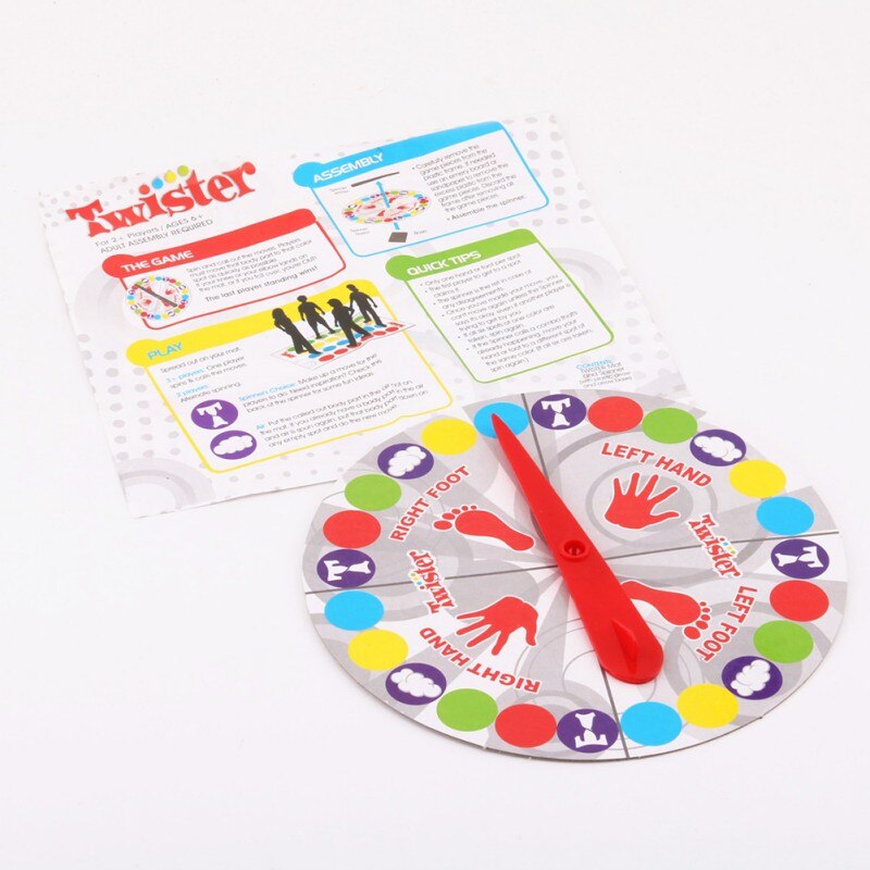 Outdoor Fun Board Games Twisters Indoor Toy