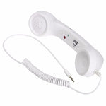 3.5mm Retro Phone Telephone Receivers Cellphone Handset For iPhone/iPad/Samsung PC Portable Classic Headphone