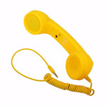 3.5mm Retro Phone Telephone Receivers Cellphone Handset For iPhone/iPad/Samsung PC Portable Classic Headphone