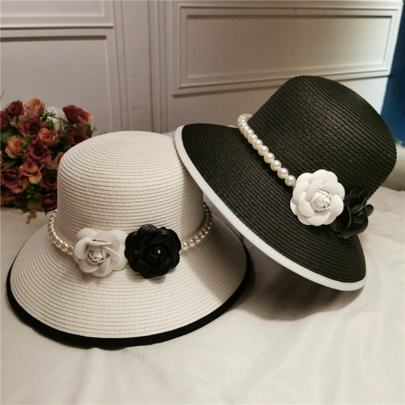 French Retro Elegant Straw Hat